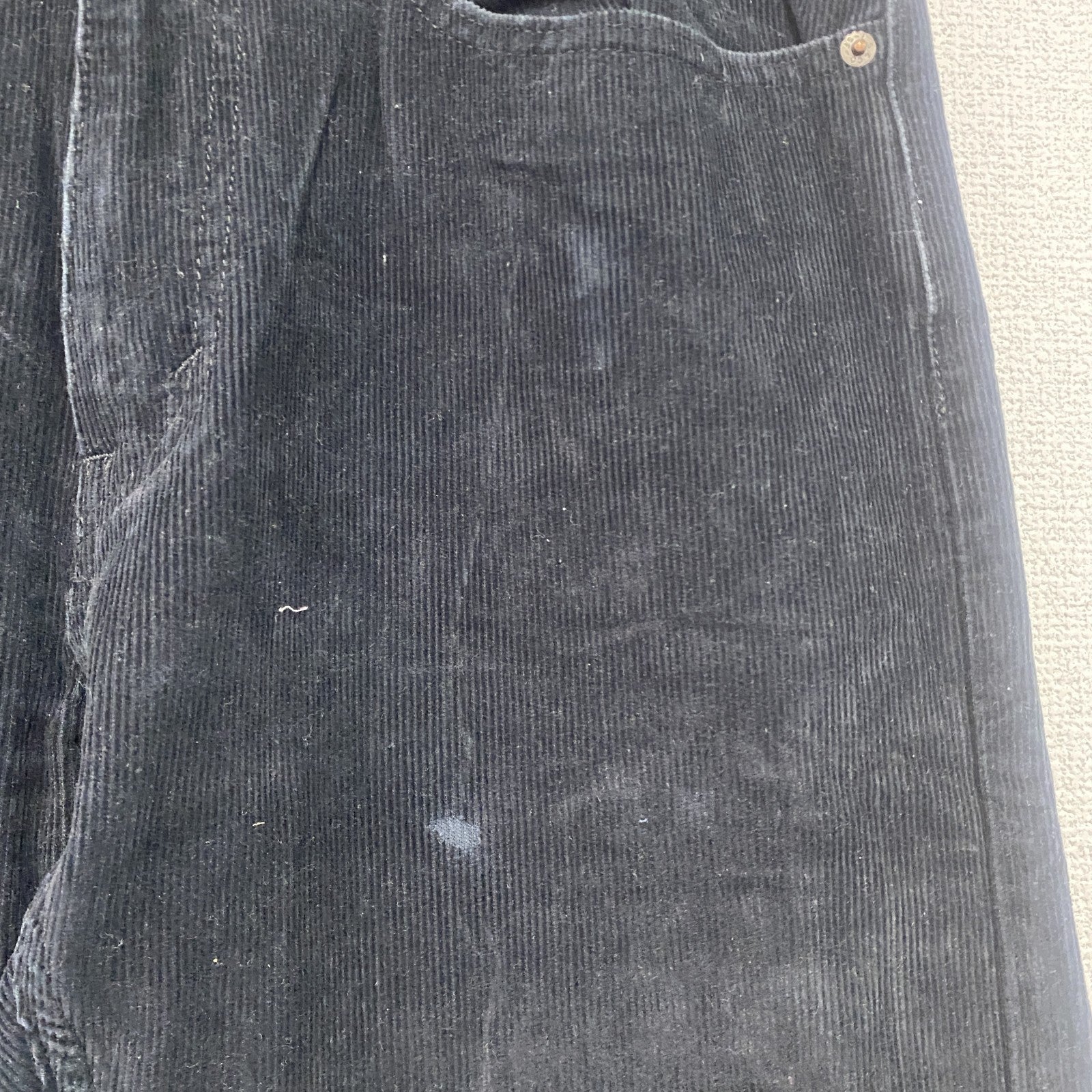 Levi's　リーバイス　505　コーデュロイパンツ　ジップフライ　黒　ブラック　W34サイズ