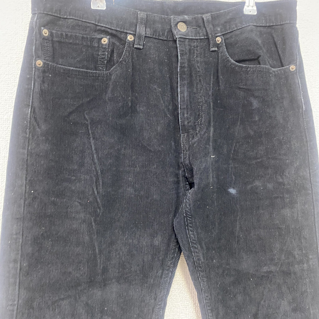 Levi's　リーバイス　505　コーデュロイパンツ　ジップフライ　黒　ブラック　W34サイズ