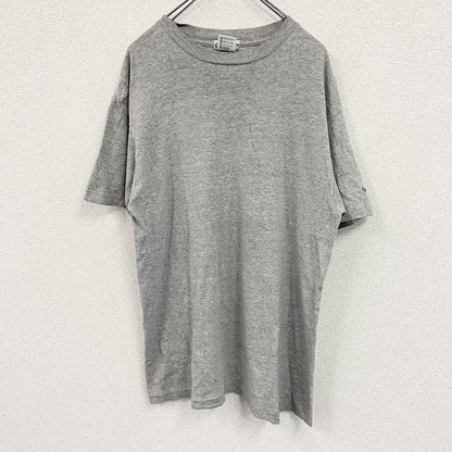 anvil　アンビル　半袖プリントTシャツ　シングルステッチ　灰色　グレー　Lサイズ