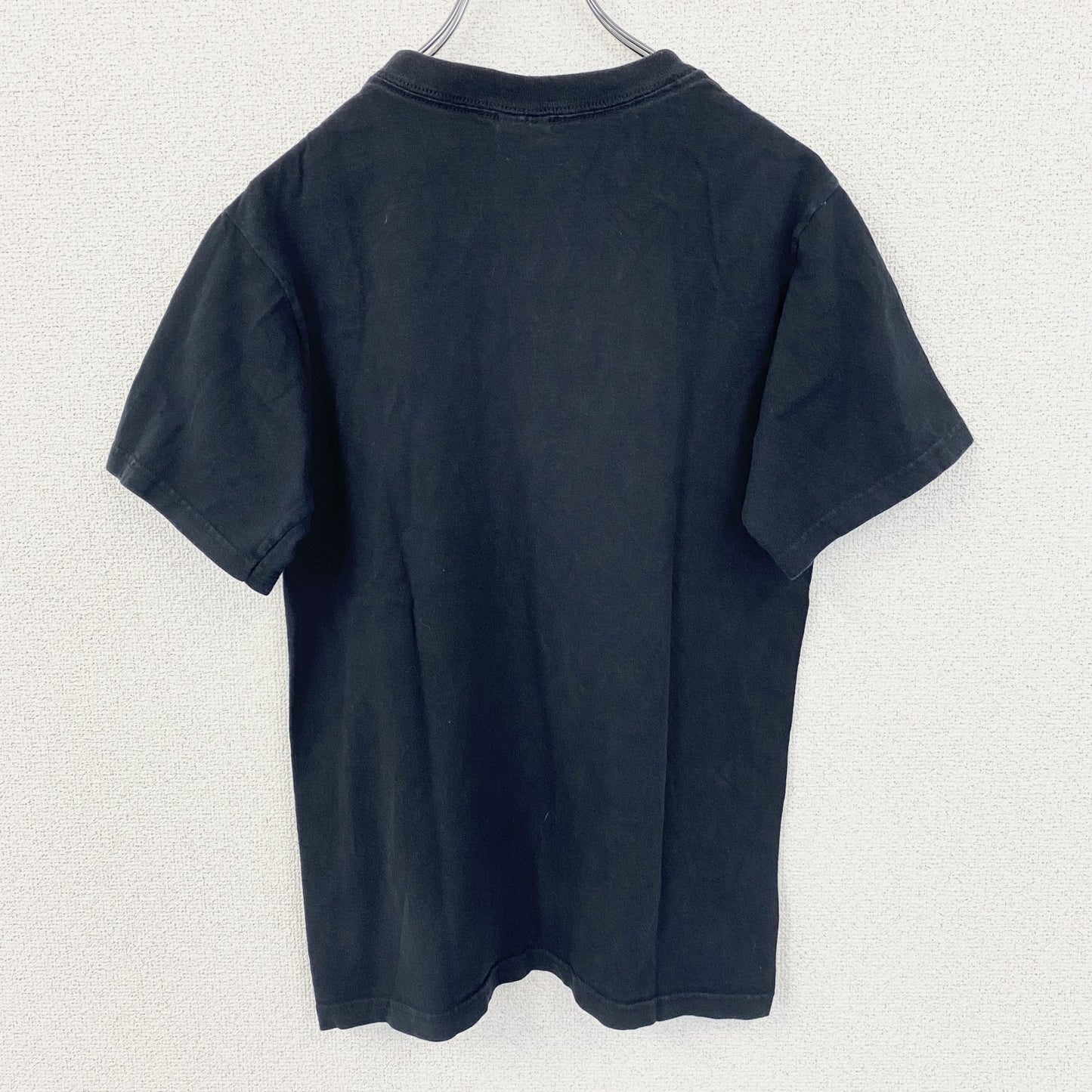 00s　anvil　アンヴィル　半袖プリントTシャツ　漢字プリント　ワンポイント　英字プリント　ヴィンテージ　黒　ブラック　Sサイズ