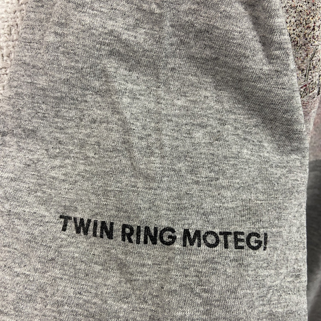 anvil　アンビル　半袖プリントTシャツ　シングルステッチ　灰色　グレー　Lサイズ