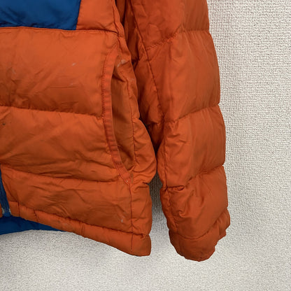 mont-bell　モンベル　コロラドパーカ　リバーシブル　ダウン90％　オレンジ　ブルー　140サイズ