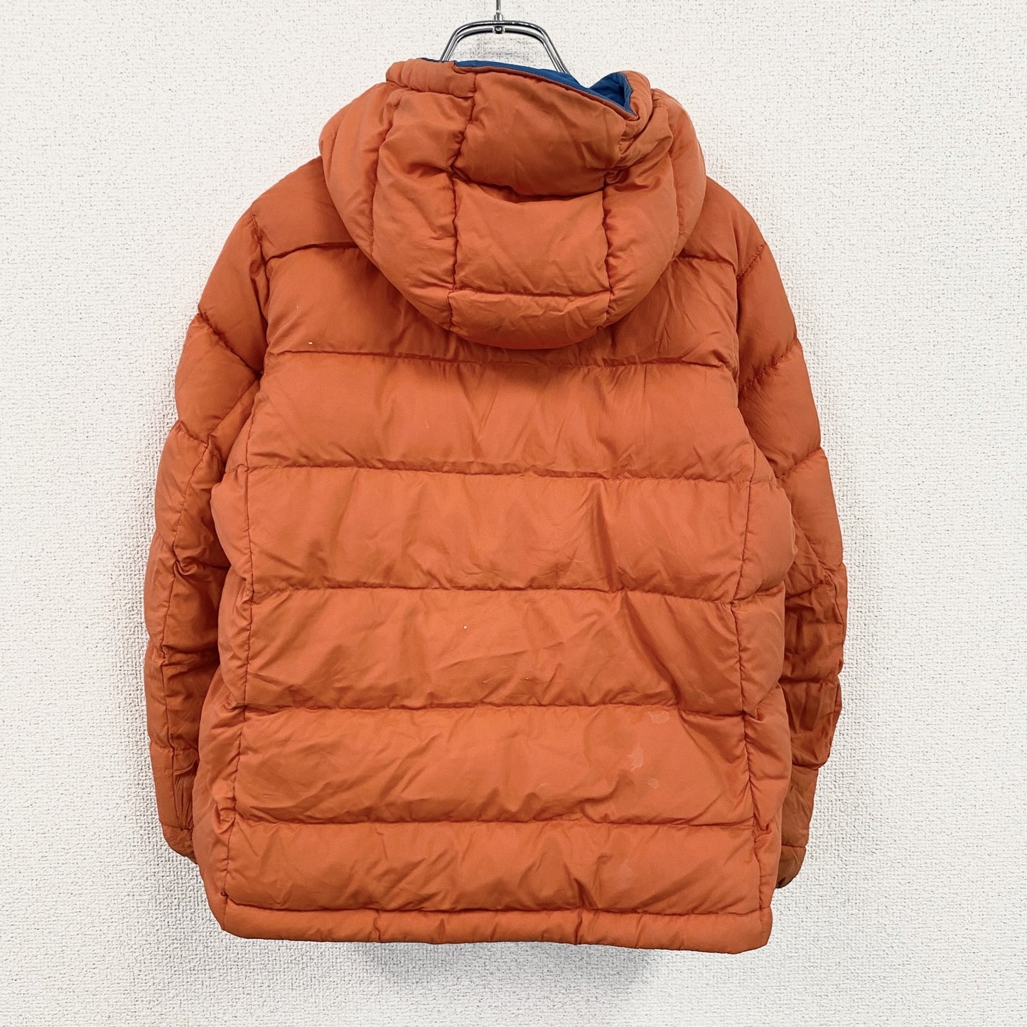 mont-bell　モンベル　コロラドパーカ　リバーシブル　ダウン90％　オレンジ　ブルー　140サイズ