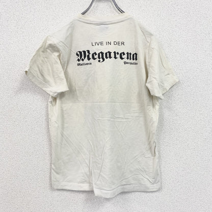 Jut Catzain　半袖プリントTシャツ　白　ホワイト　Mサイズ