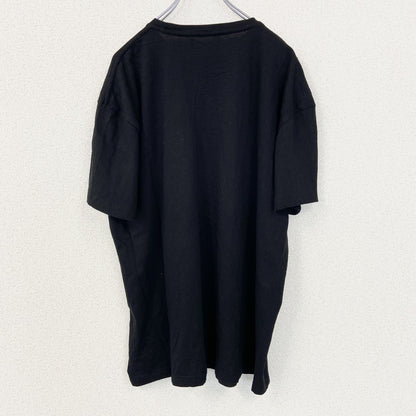 古着 used　半袖音楽家プリントTシャツ　黒　ニール ダイヤモンド　カジュアルデザイン　レトロ　クルーネック　XLサイズ