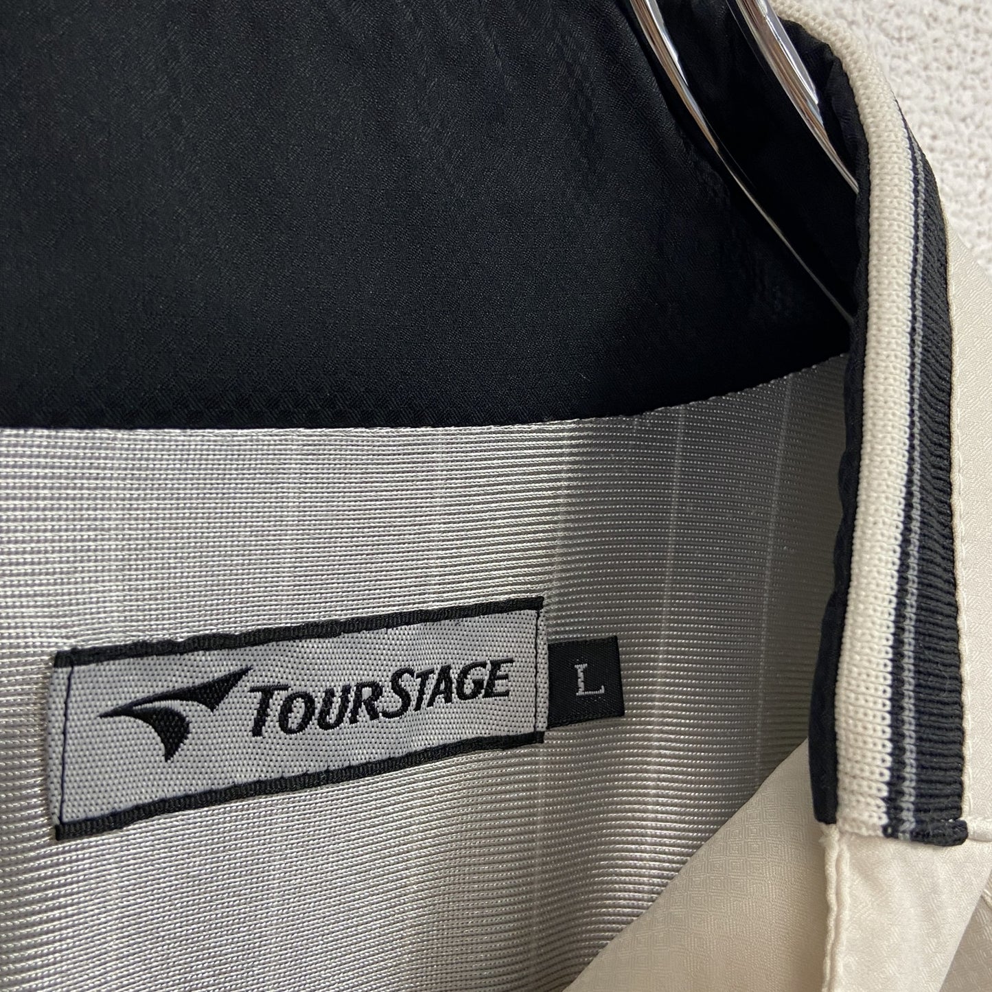 TOURSTAGE　ツアーステージ　コーチジャケット　ベージュ　Lサイズ