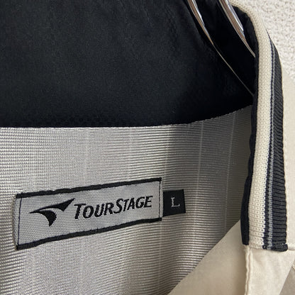 TOURSTAGE　ツアーステージ　コーチジャケット　ベージュ　Lサイズ