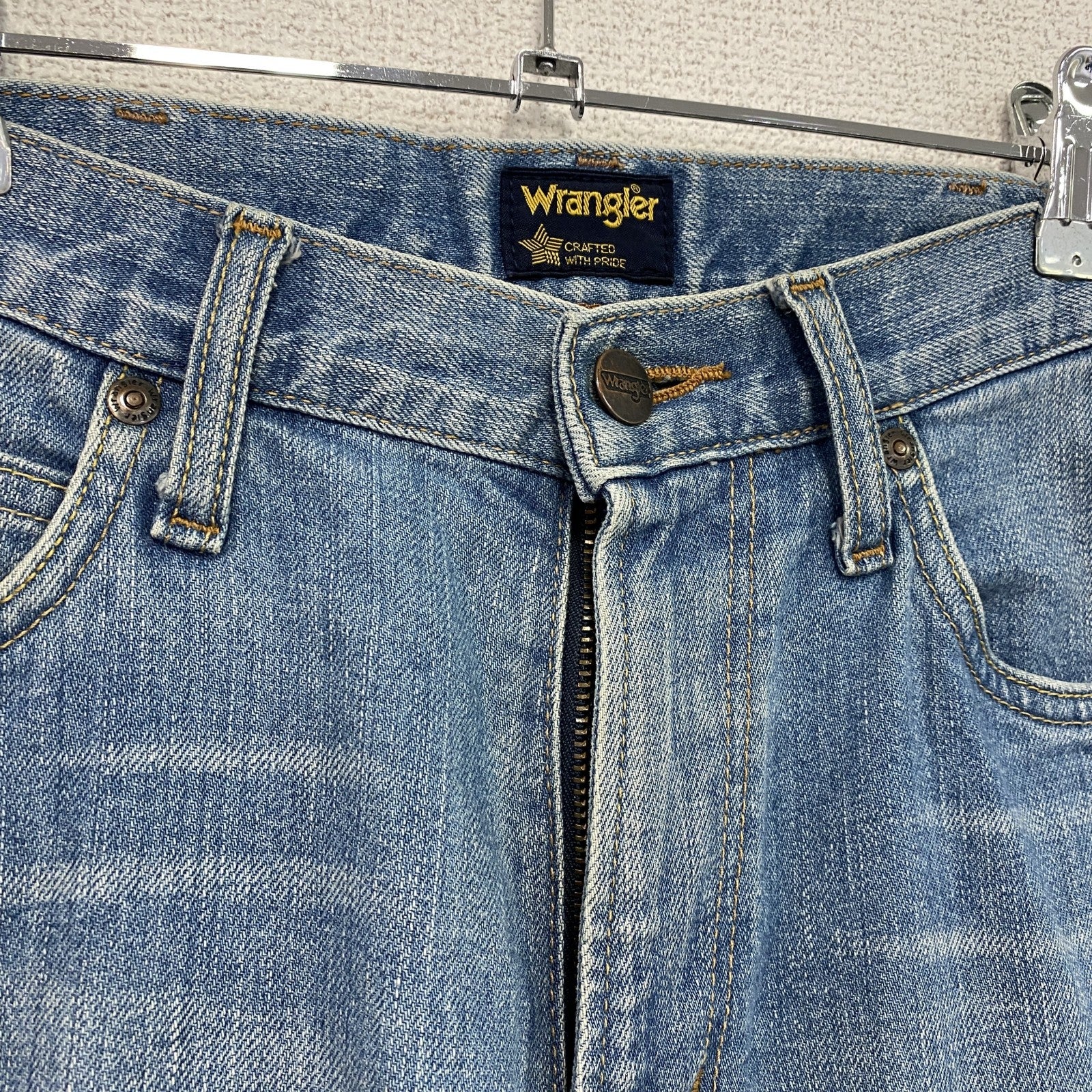 Wrangler　ラングラー　デニムパンツ/ジーンズ　ジップフライ　縦落ち　フェード　インディゴ　29サイズ
