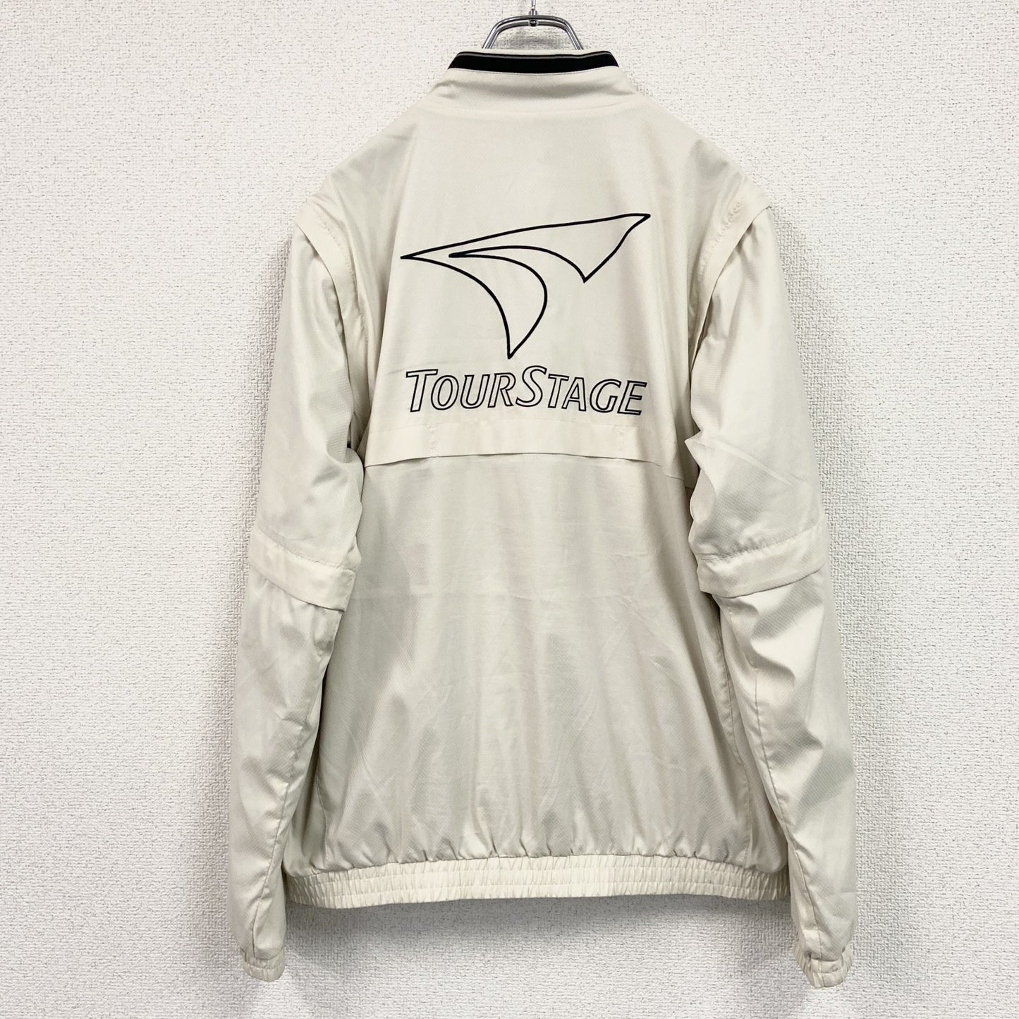 TOURSTAGE　ツアーステージ　コーチジャケット　ベージュ　Lサイズ