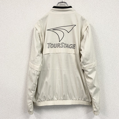 TOURSTAGE　ツアーステージ　コーチジャケット　ベージュ　Lサイズ