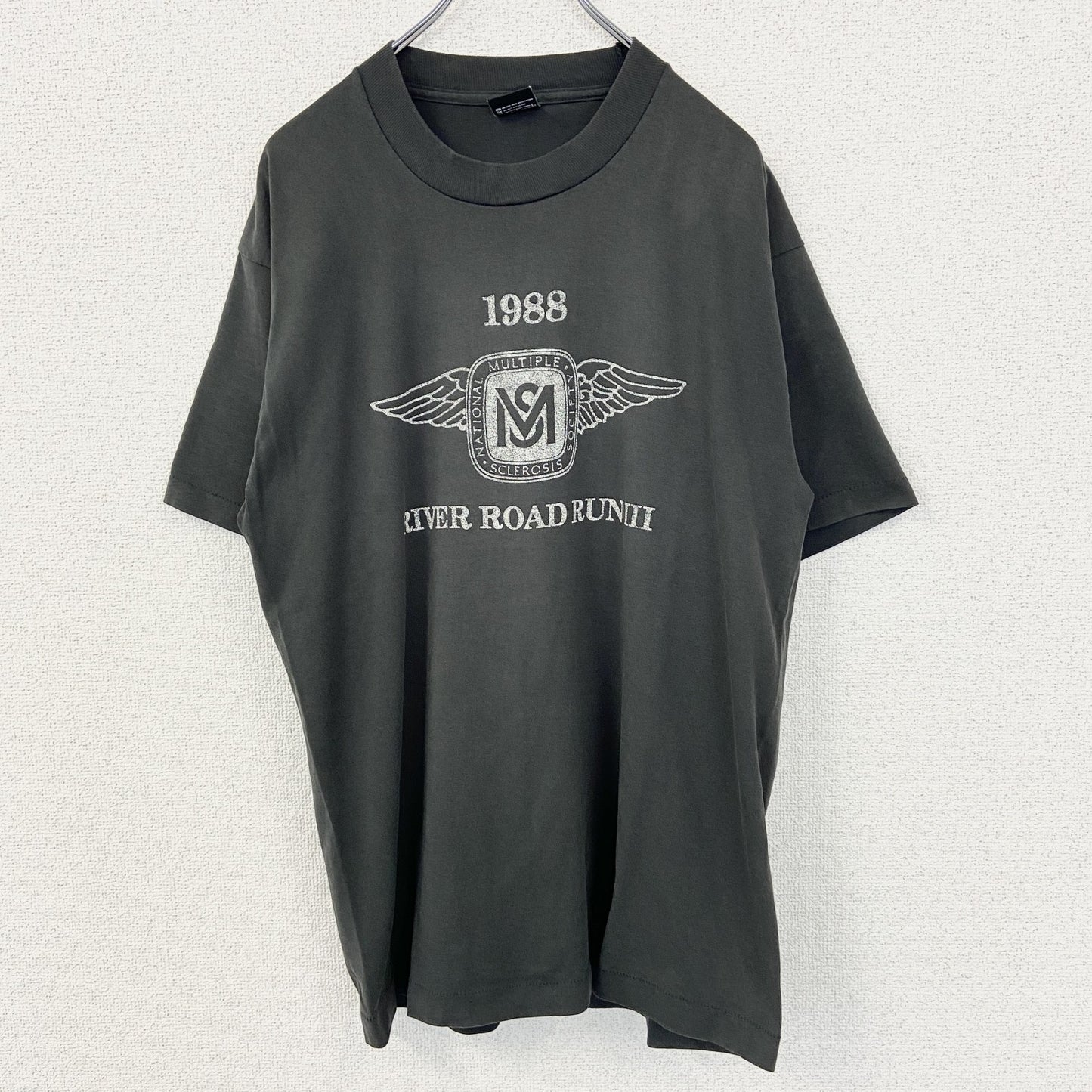 古着 used　SCREEN STARS BEST　半袖プリントTシャツ　グレー　シングルステッチ　90s　カジュアル　XLサイズ
