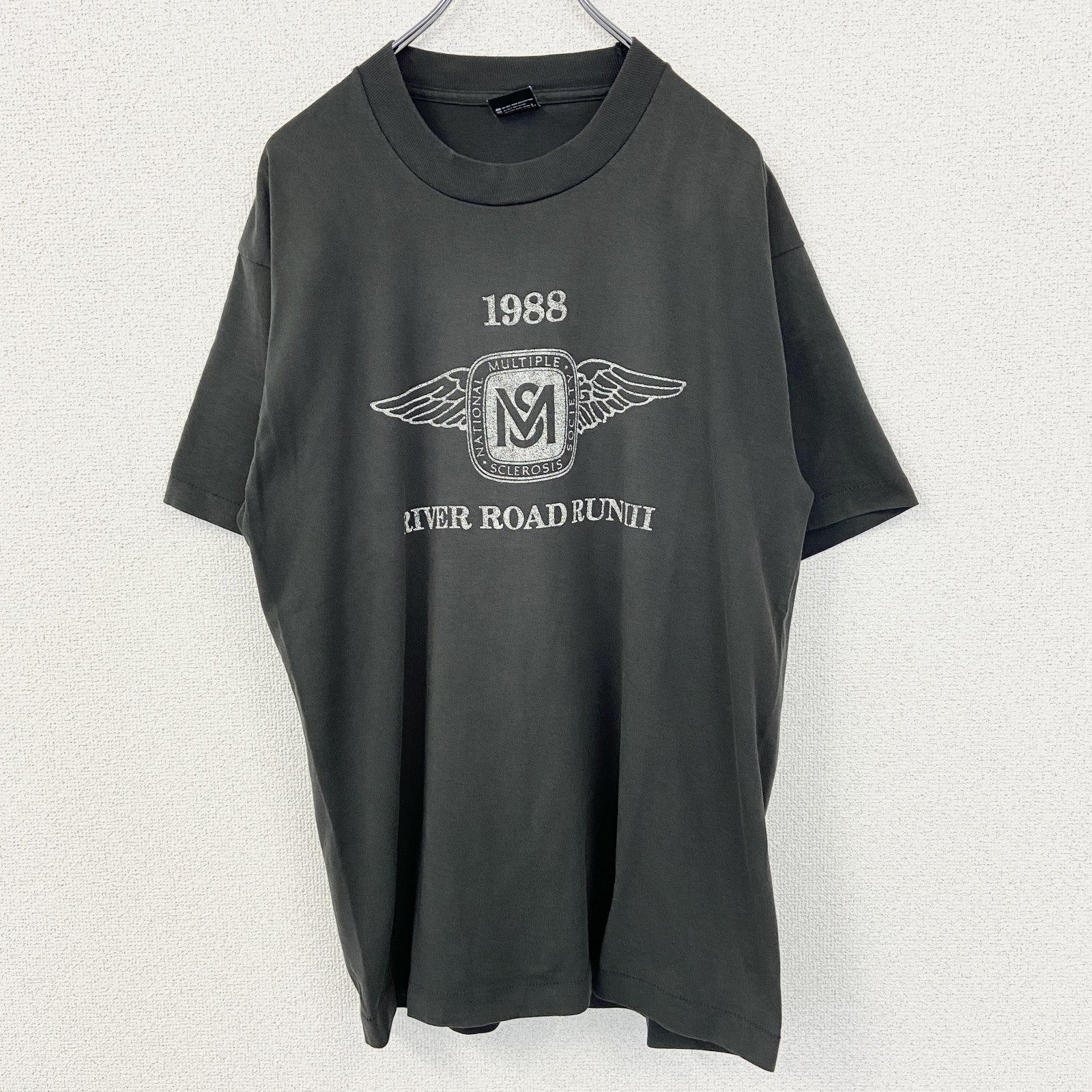 古着 used　SCREEN STARS BEST　半袖プリントTシャツ　グレー　シングルステッチ　90s　カジュアル　XLサイズ