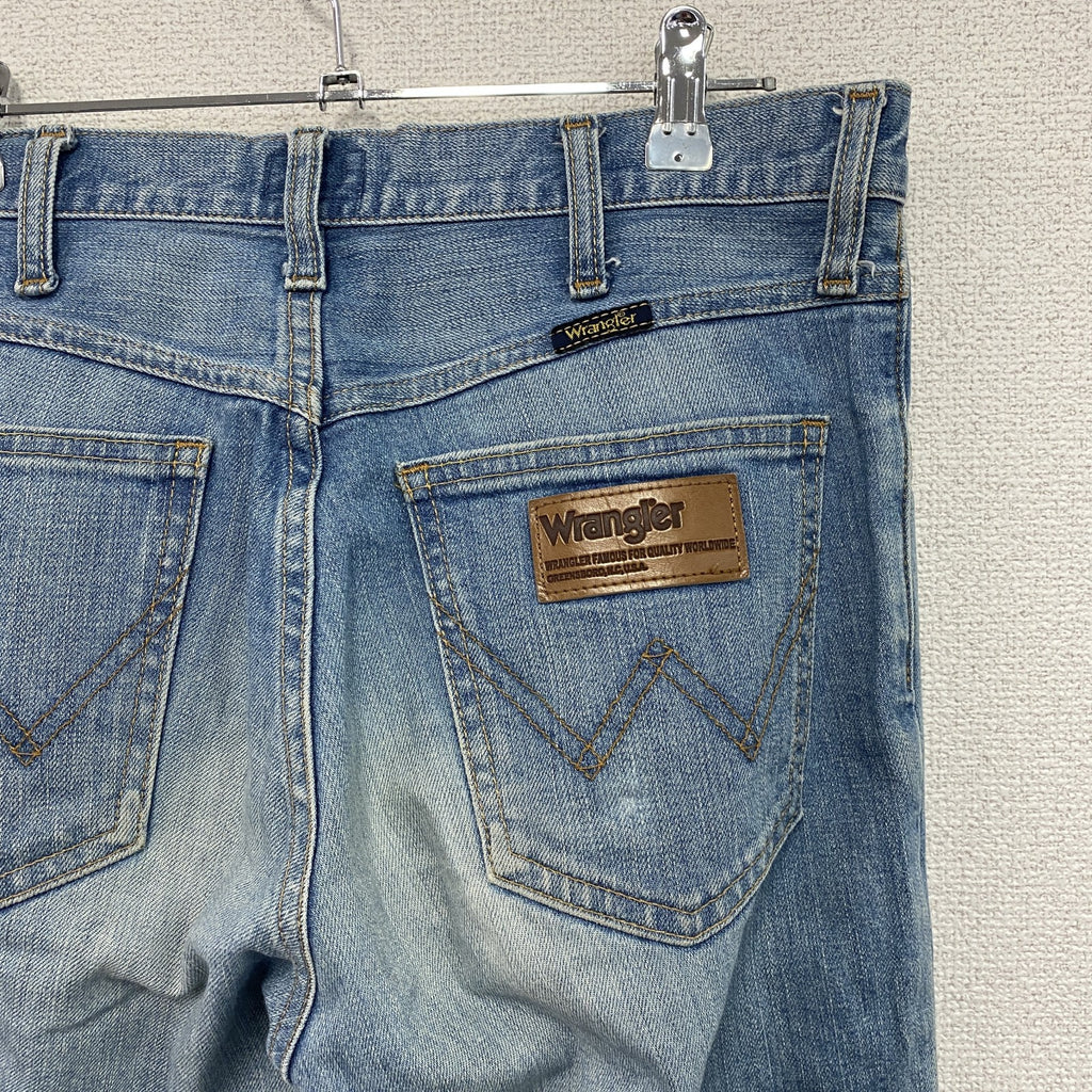 Wrangler　ラングラー　デニムパンツ/ジーンズ　ジップフライ　縦落ち　フェード　インディゴ　29サイズ