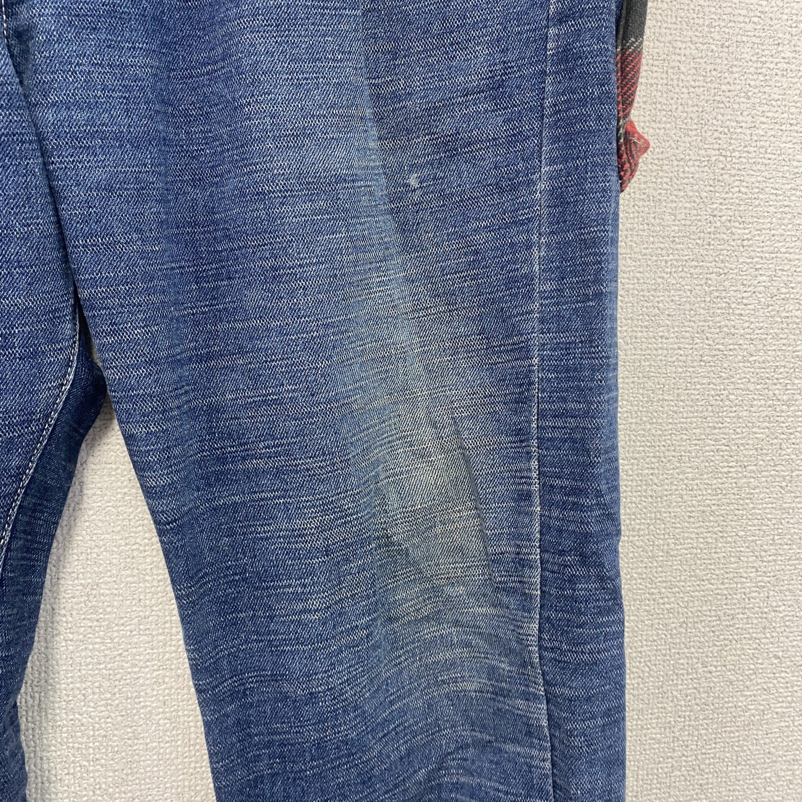 Dickies　ディッキーズ　デニムパンツ/ジーンズ　ジップポケット　チェック柄　ジップフライ　インディゴ　W36サイズ
