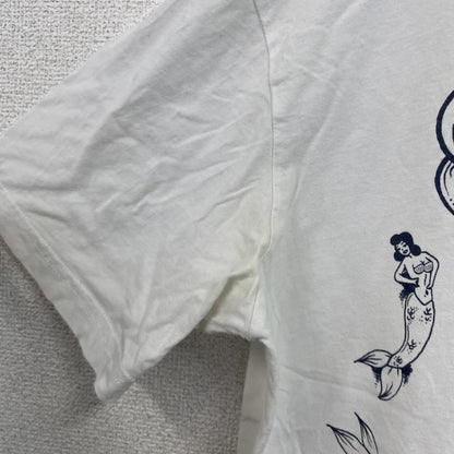 LRG　半袖プリントTシャツ　白　ホワイト　Sサイズ