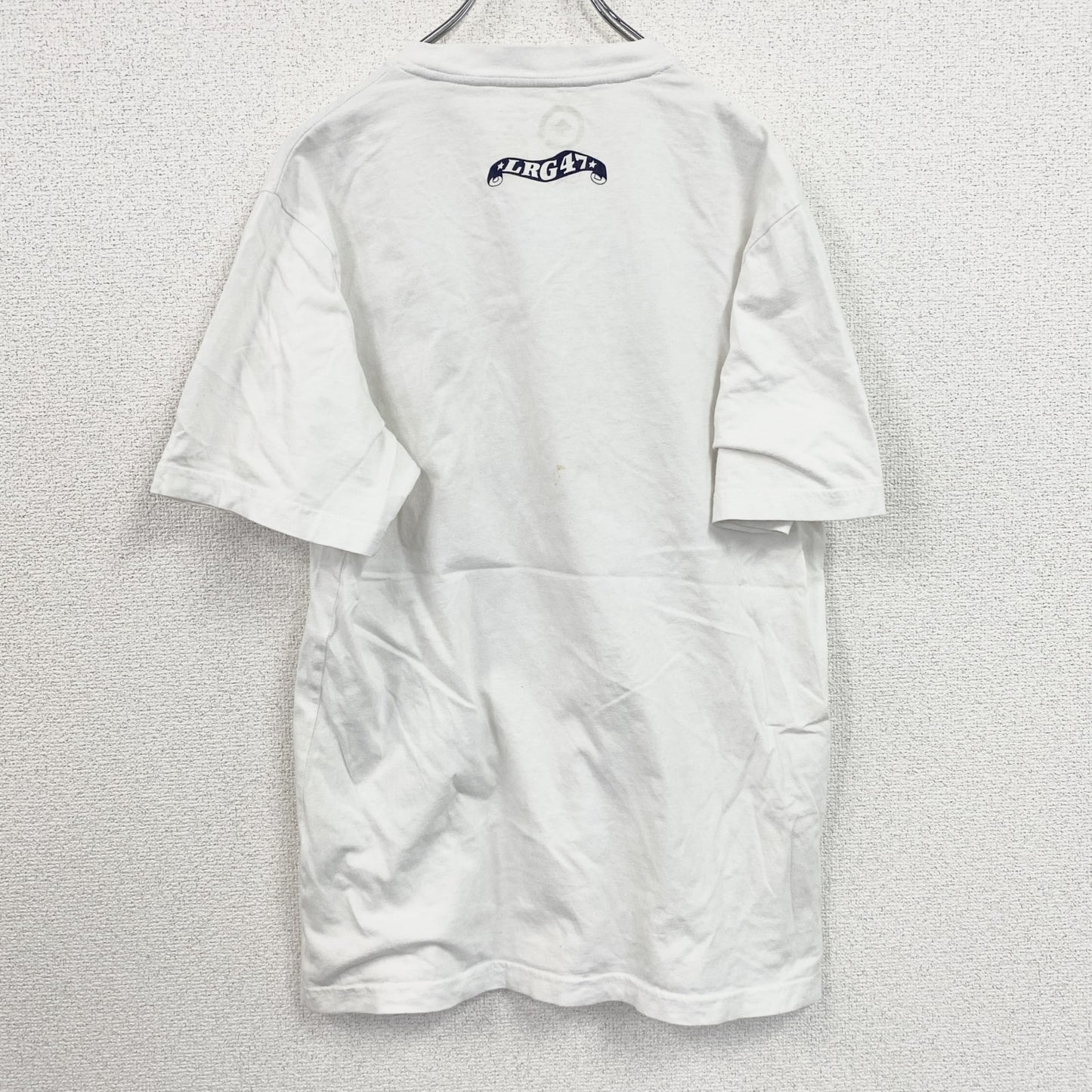 LRG　半袖プリントTシャツ　白　ホワイト　Sサイズ