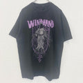 古着 used　WINDHAND　ウィンドハンド　ドゥームメタル　半袖バンドプリントビッグTシャツ　バンT　アメリカ　USA　黒