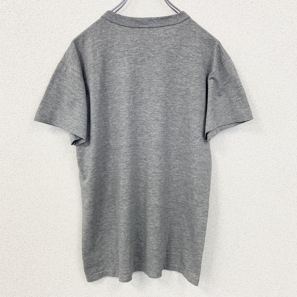 古着 used　RUSSELL ATHLETIC　半袖プリントTシャツ　グレー　シングルステッチ　90s　US製　XLサイズ