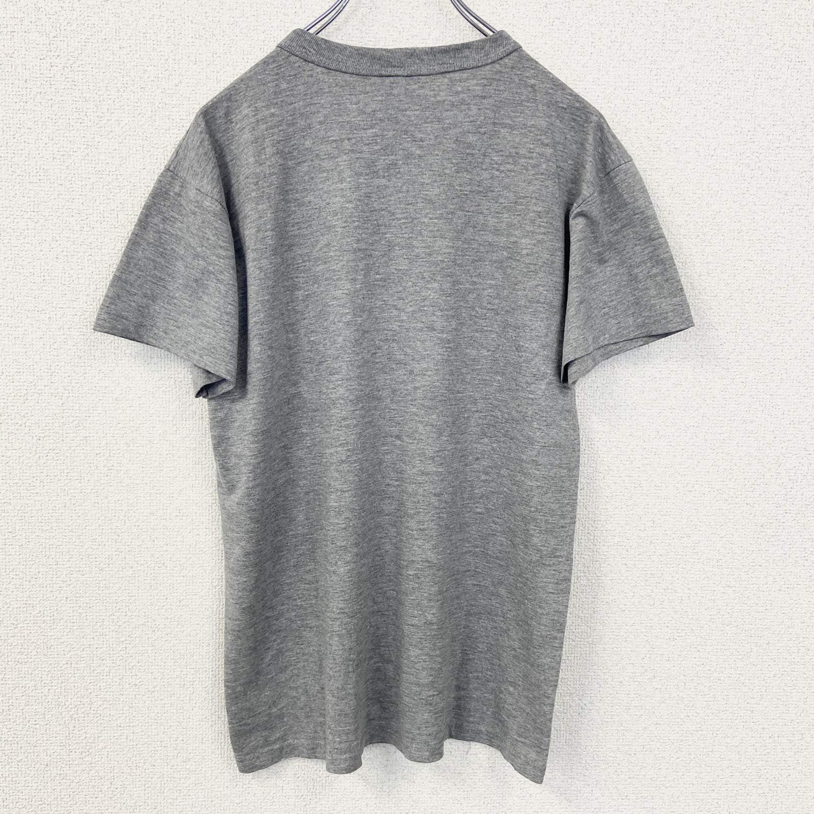 古着 used　RUSSELL ATHLETIC　半袖プリントTシャツ　グレー　シングルステッチ　90s　US製　XLサイズ