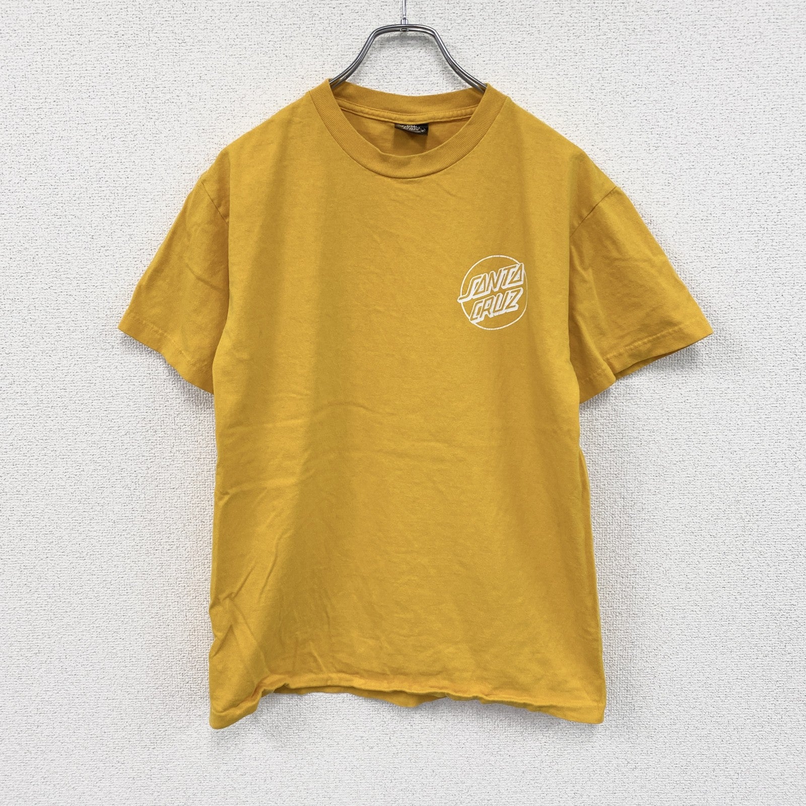 SANTA CRUZ　サンタクルーズ　半袖プリントTシャツ　黄色　イエロー