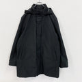 UNIQLO　ユニクロ　ハイブリッドダウンコート　ダウン90%　比翼仕立て　黒　ブラック　XLサイズ