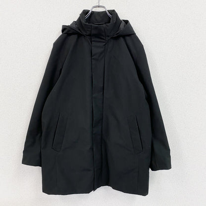 UNIQLO　ユニクロ　ハイブリッドダウンコート　ダウン90%　比翼仕立て　黒　ブラック　XLサイズ