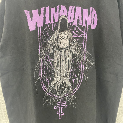 古着 used　WINDHAND　ウィンドハンド　ドゥームメタル　半袖バンドプリントビッグTシャツ　バンT　アメリカ　USA　黒