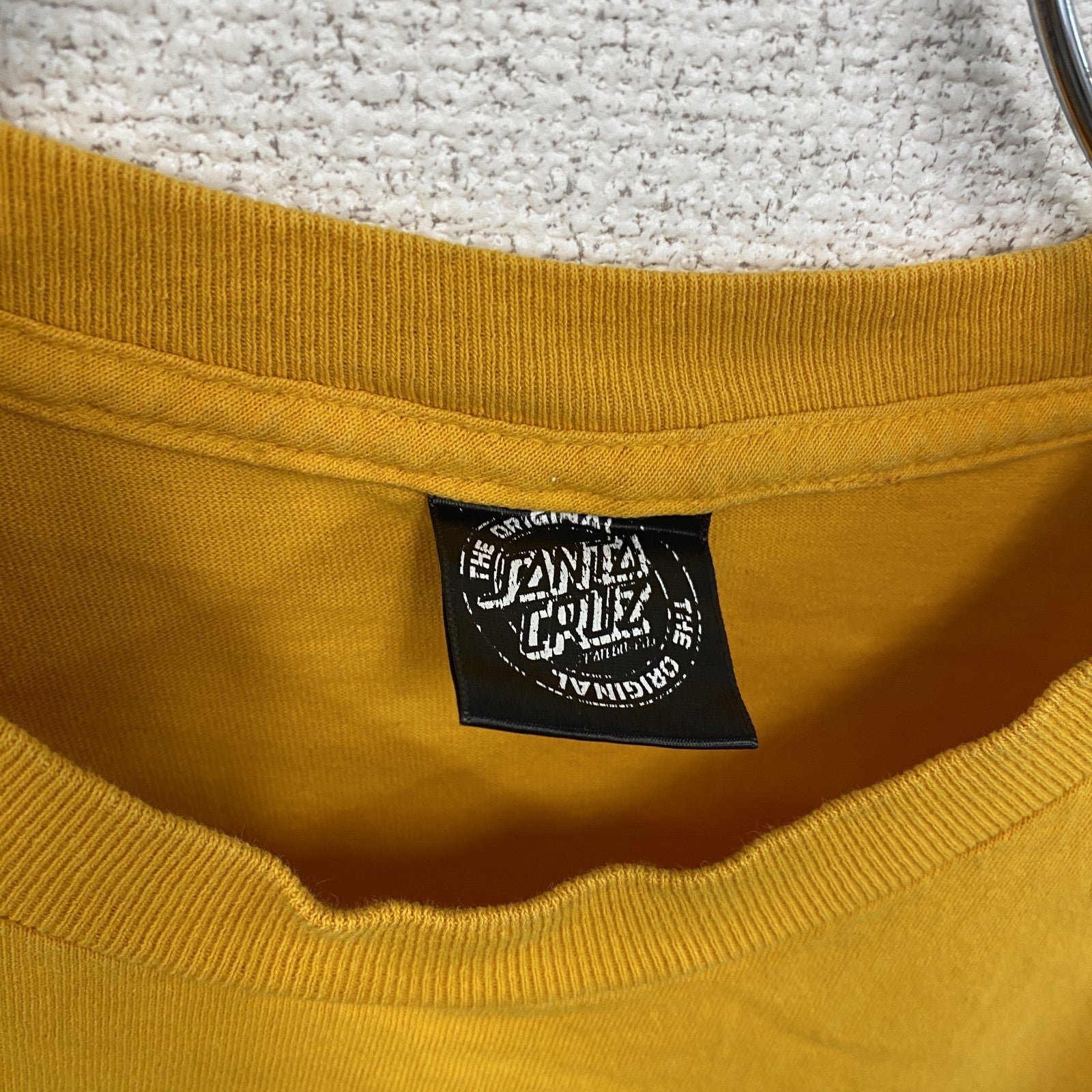 SANTA CRUZ　サンタクルーズ　半袖プリントTシャツ　黄色　イエロー
