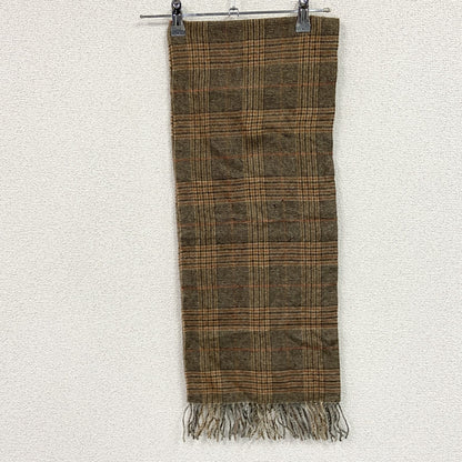 Brooks Brothers　ブルックスブラザーズ　マフラー　チェック柄　ブラウン　