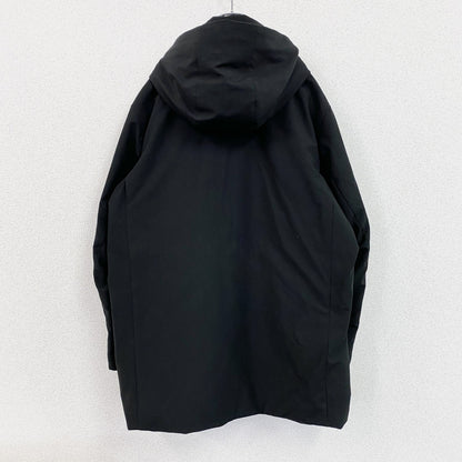UNIQLO　ユニクロ　ハイブリッドダウンコート　ダウン90%　比翼仕立て　黒　ブラック　XLサイズ