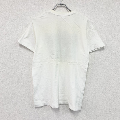 半袖プリントTシャツ　シングルステッチ　白　ホワイト