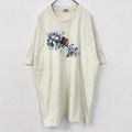 古着 used　anvil　半袖プリントTシャツ　黄色　クルーネック　シングルステッチ　US製　クルーネック　90s　XXLサイズ