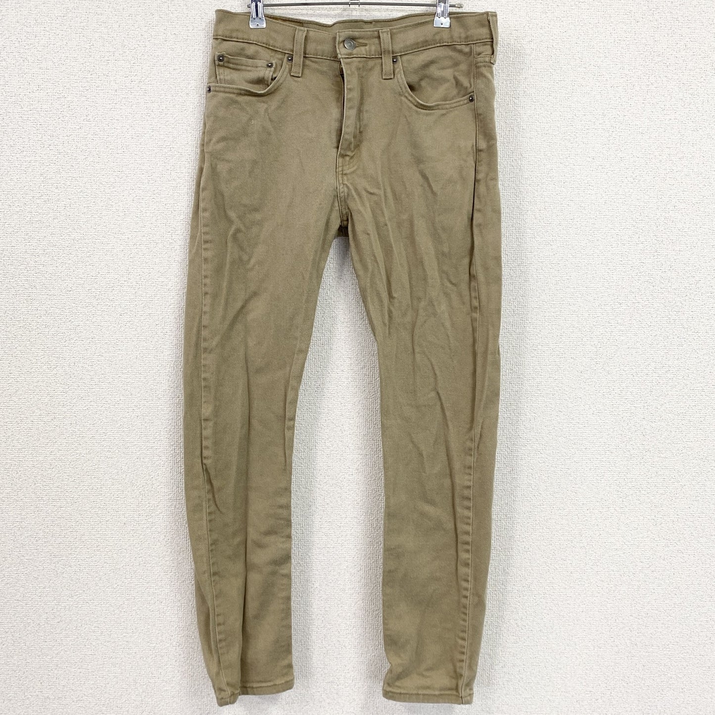 Levi’ｓ　リーバイス　510　デニムパンツ/ジーンズ　ジップフライ　ベージュ　W32サイズ
