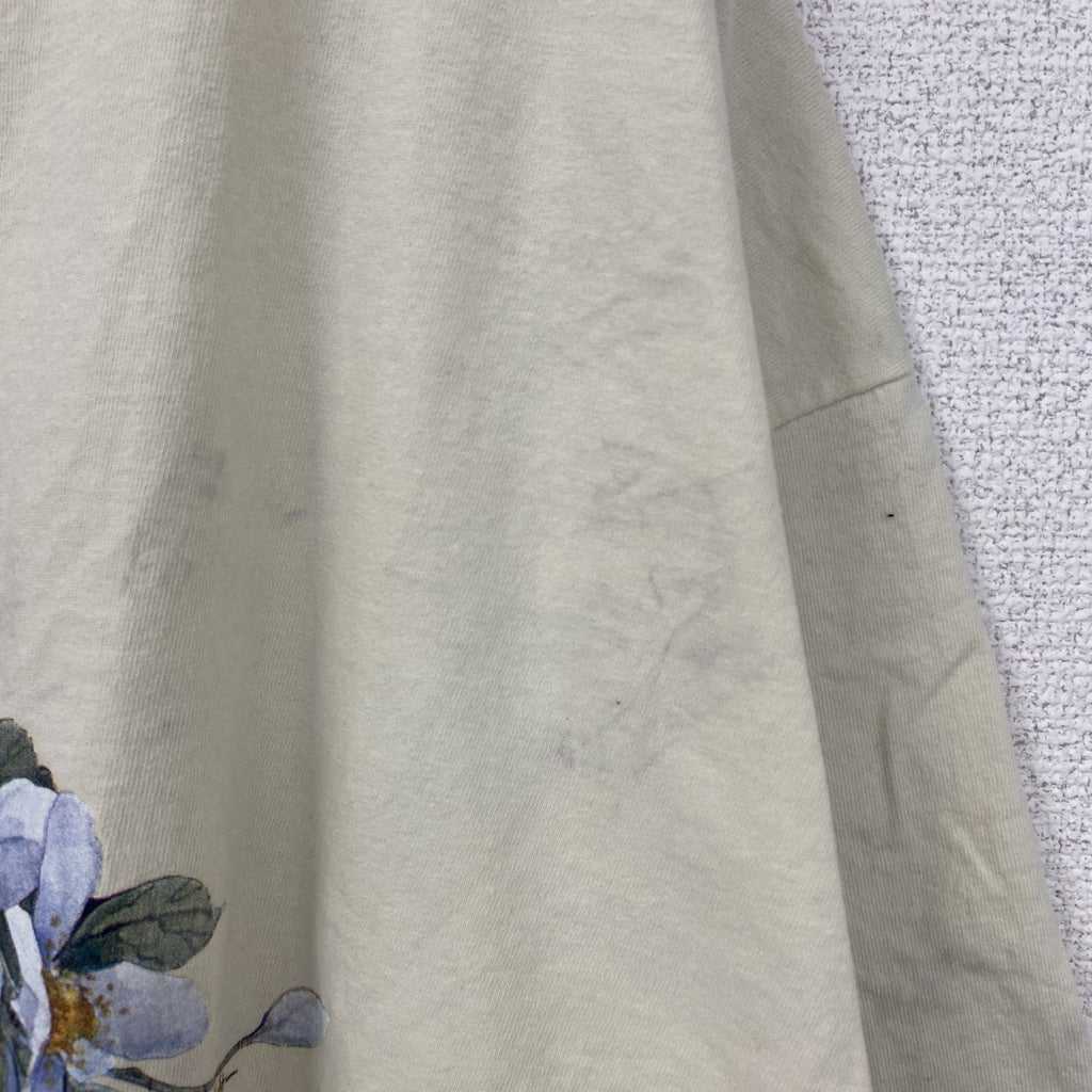 古着 used　anvil　半袖プリントTシャツ　黄色　クルーネック　シングルステッチ　US製　クルーネック　90s　XXLサイズ