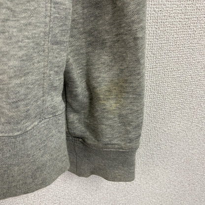 NIKE　ナイキ　フルジップスウェットパーカー/フーディー　スウッシュ　灰色　霜降りグレー　Lサイズ