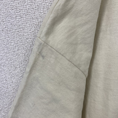 古着 used　anvil　半袖プリントTシャツ　黄色　クルーネック　シングルステッチ　US製　クルーネック　90s　XXLサイズ