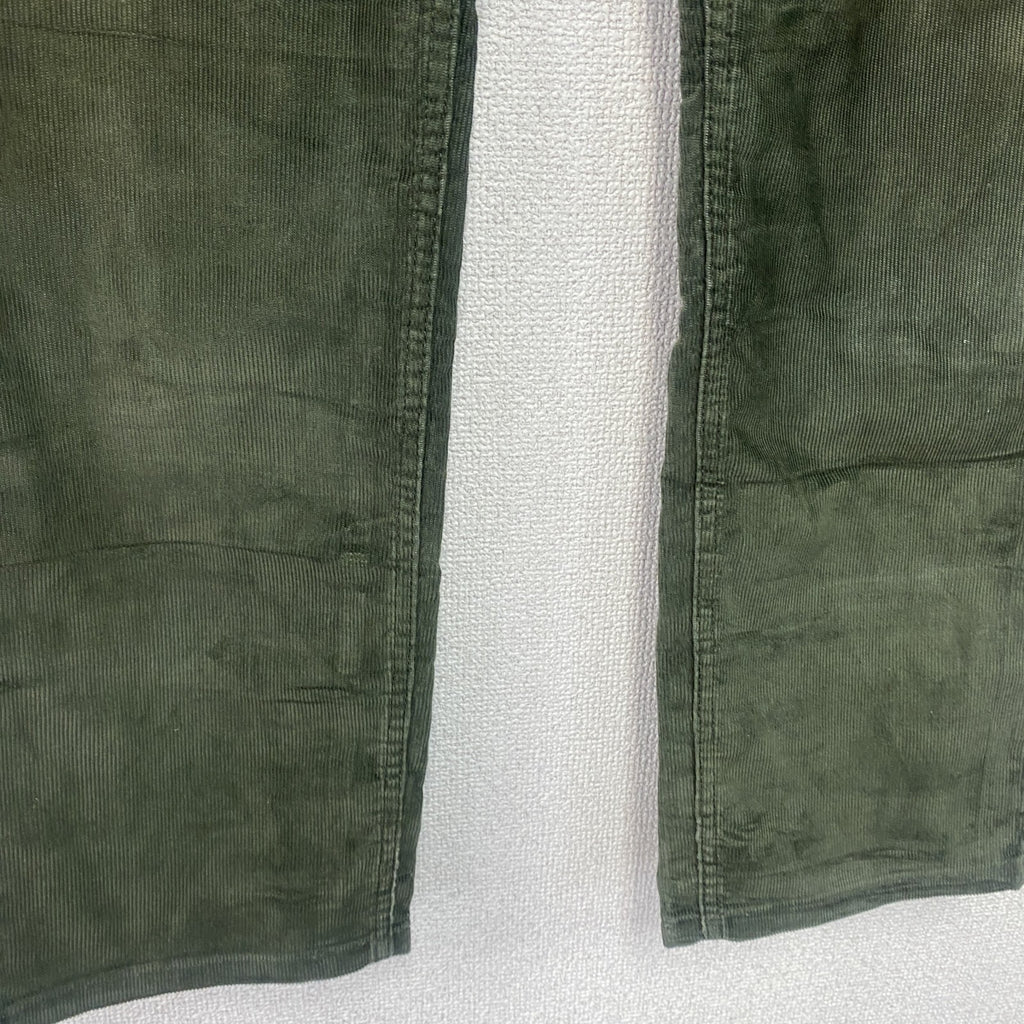 Levi's　リーバイス　505　コーデュロイパンツ　ジップフライ　緑　グリーン　W34サイズ