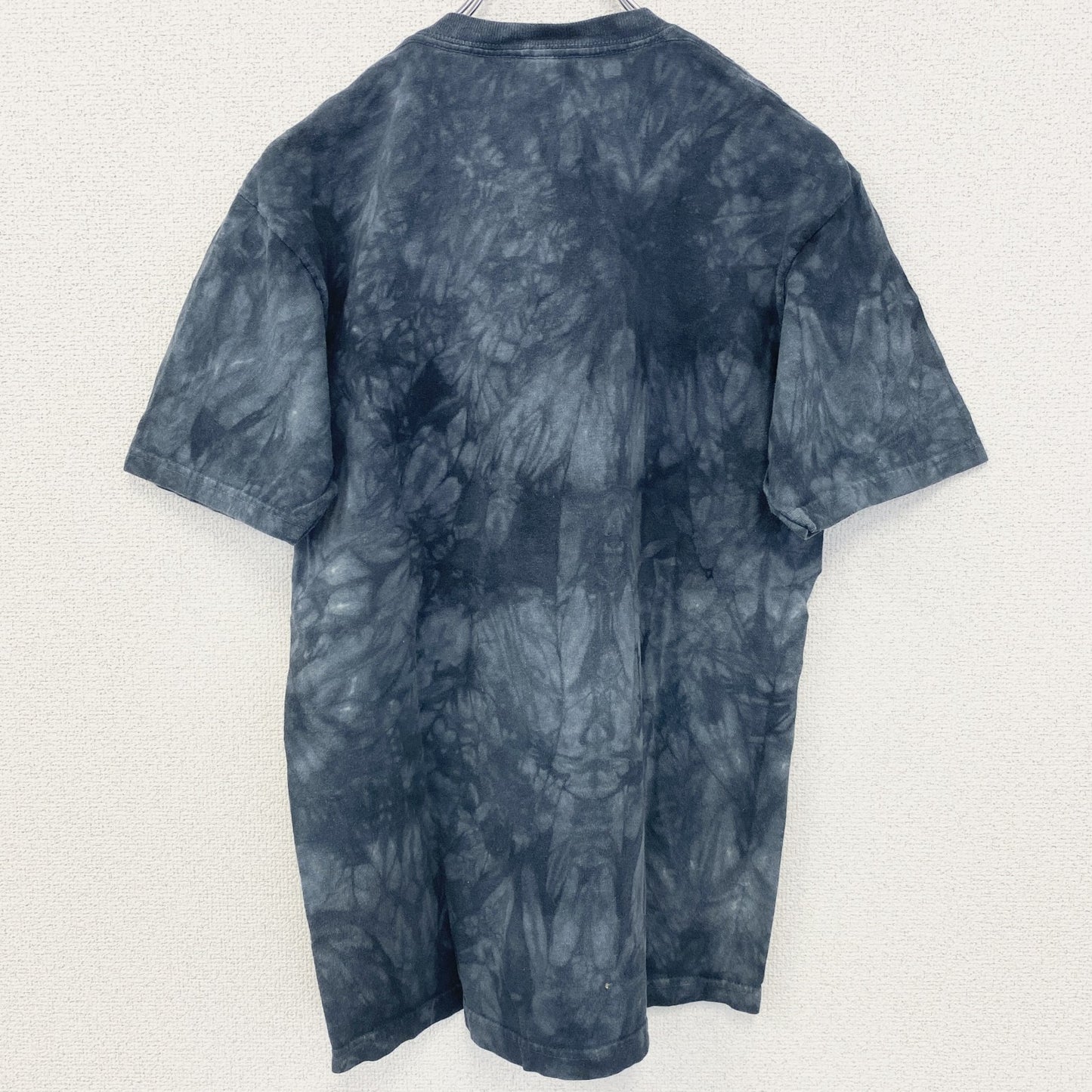 古着 used　THE MOUNTAIN　ザマウンテン　半袖プリントTシャツ　馬　ホース　動物　アニマル　青　ブルー　Sサイズ