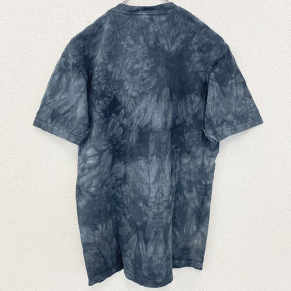 古着 used　THE MOUNTAIN　ザマウンテン　半袖プリントTシャツ　馬　ホース　動物　アニマル　青　ブルー　Sサイズ