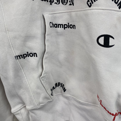 Champion　チャンピオン　リバースウィーブ　スウェットパーカー/フーディー　白　ホワイト　Mサイズ