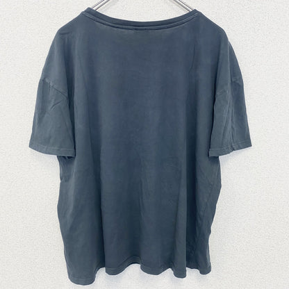 古着 used　collectlon plmkle　半袖プリントTシャツ　虎　トラ　タイガー　動物　アニマル　ネイビー　Mサイズ