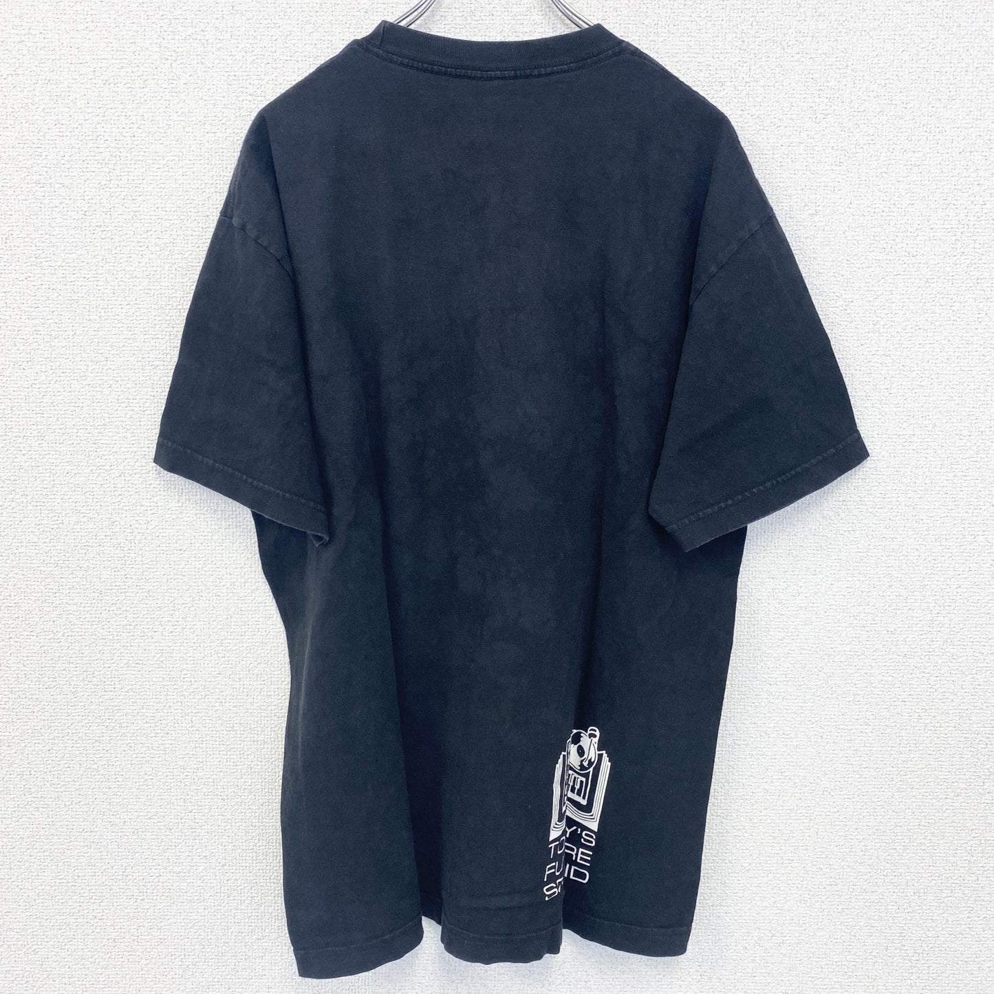 古着 used　ALSTYLE 　アルスタイル　半袖Tシャツ　Today's Future Sound　TFS　黒　Lサイズ