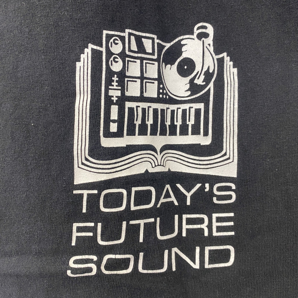 古着 used　ALSTYLE 　アルスタイル　半袖Tシャツ　Today's Future Sound　TFS　黒　Lサイズ