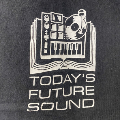 古着 used　ALSTYLE 　アルスタイル　半袖Tシャツ　Today's Future Sound　TFS　黒　Lサイズ