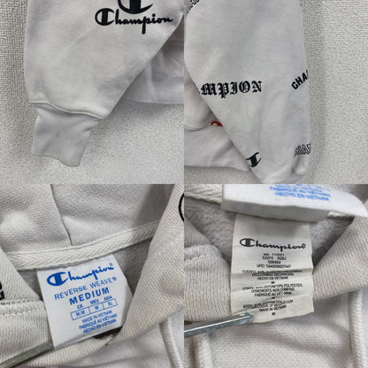 Champion　チャンピオン　リバースウィーブ　スウェットパーカー/フーディー　白　ホワイト　Mサイズ