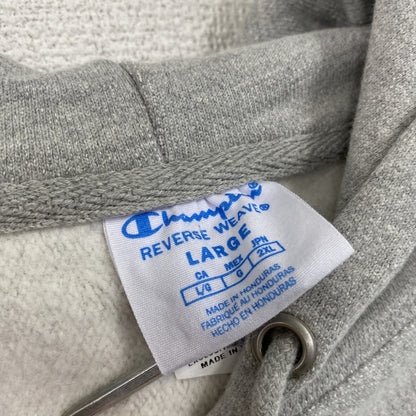 Champion　チャンピオン　リバースウィーブ　スウェットパーカー/フーディー　灰色　グレー　Lサイズ