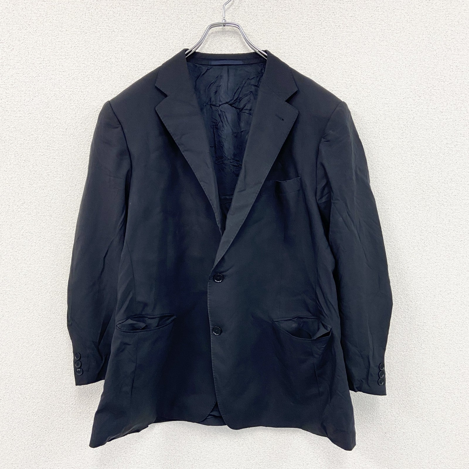 BURBERRY LONDON　バーバリーロンドン　テーラードジャケット　ブレザー　紺　ネイビー　60サイズ