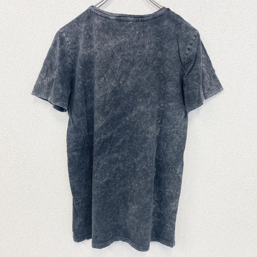 古着 used　papaya　半袖プリントTシャツ　NASHVILLE　ナッシュビル　Y2K　音楽　グレー　10サイズ