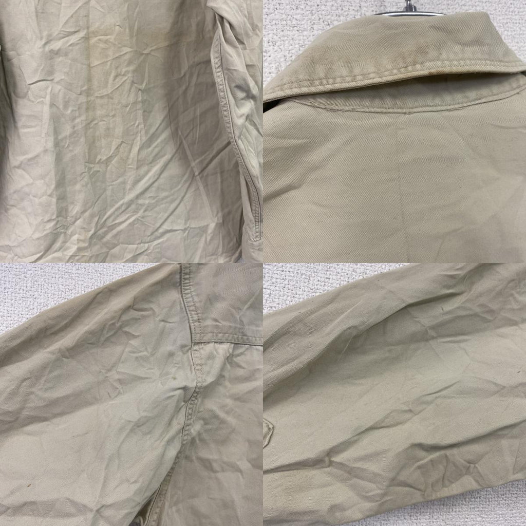 ～90s　OLD GAP　オールドギャップ　長袖シャツ　ヴィンテージ　ベージュ　Sサイズ
