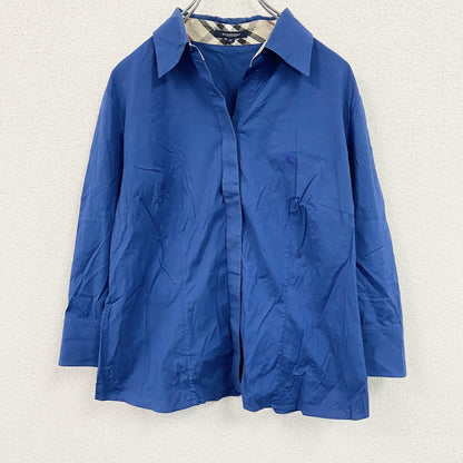 BURBERRY　バーバリー　半袖シャツ　青　ブルー　13サイズ